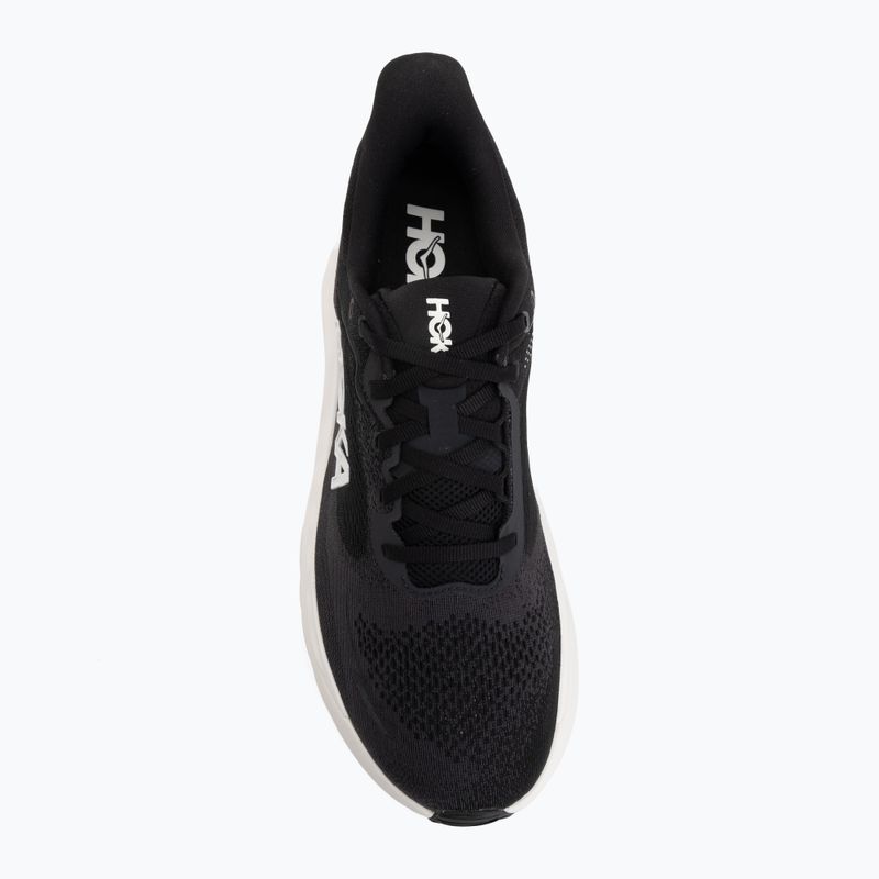 Кросівки для бігу чоловічі HOKA Arahi 9 black/white 5