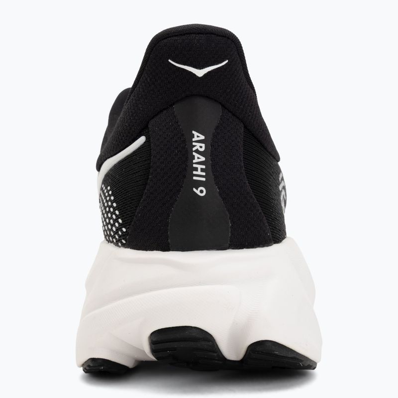 Кросівки для бігу чоловічі HOKA Arahi 9 black/white 6