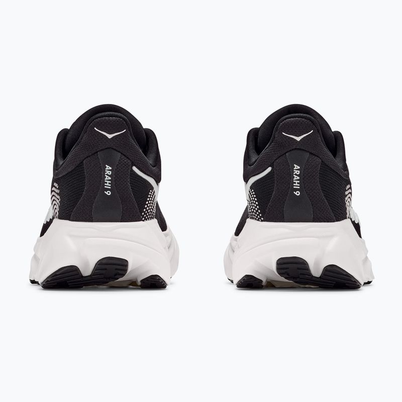 Кросівки для бігу чоловічі HOKA Arahi 9 black/white 4