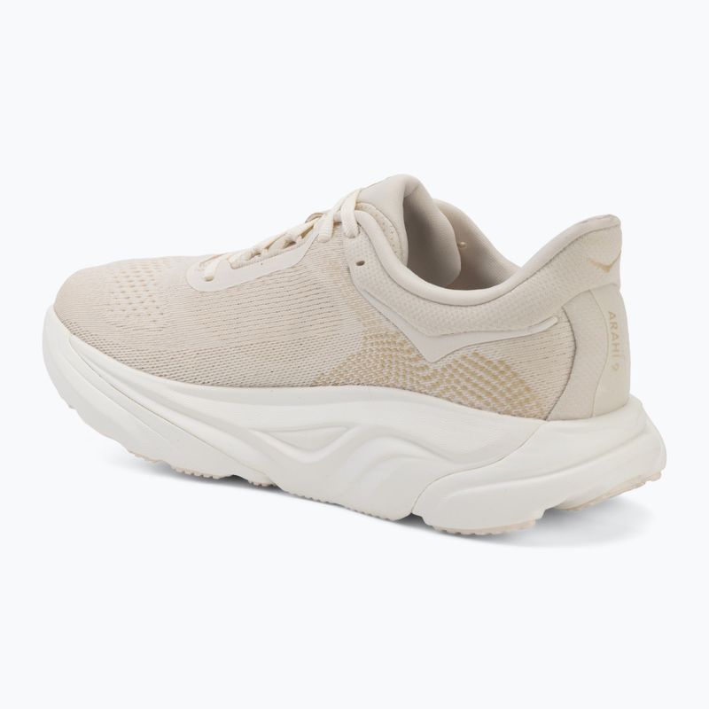 Кросівки для бігу жіночі HOKA Arahi 9 alabaster/oat milk 3