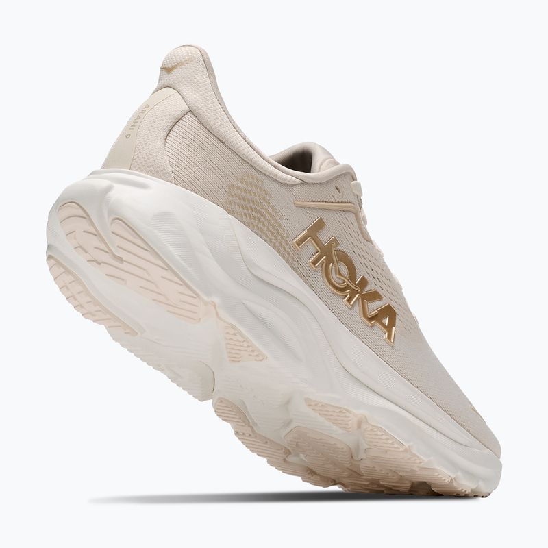 Кросівки для бігу жіночі HOKA Arahi 9 alabaster/oat milk 3
