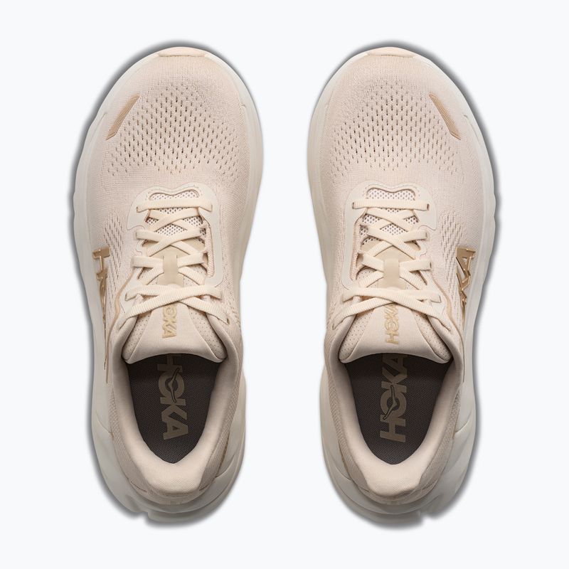 Кросівки для бігу жіночі HOKA Arahi 9 alabaster/oat milk 5