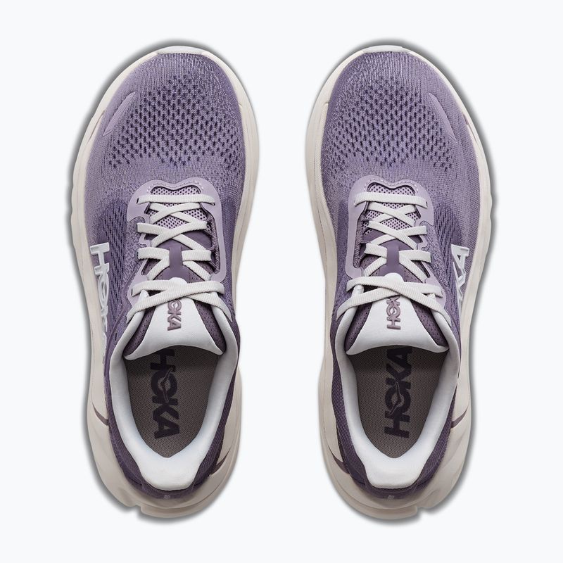 Кросівки для бігу жіночі HOKA Arahi 9 purple fog/mellow lilac 5