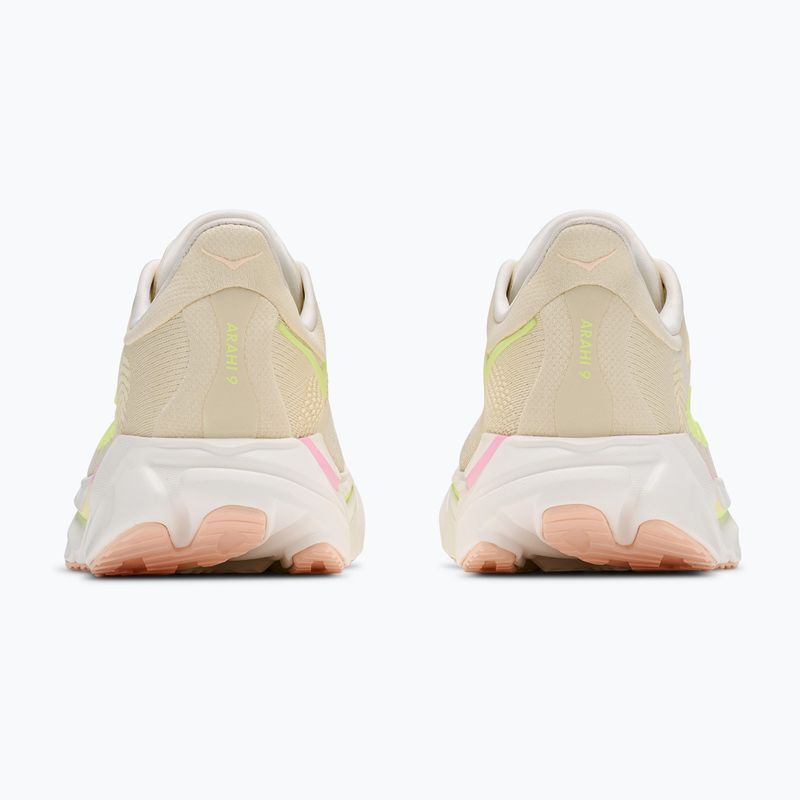 Кросівки для бігу жіночі HOKA Arahi 9 vintage yellow/alabaster 4