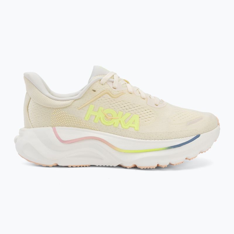 Кросівки для бігу жіночі HOKA Arahi 9 vintage yellow/alabaster 2