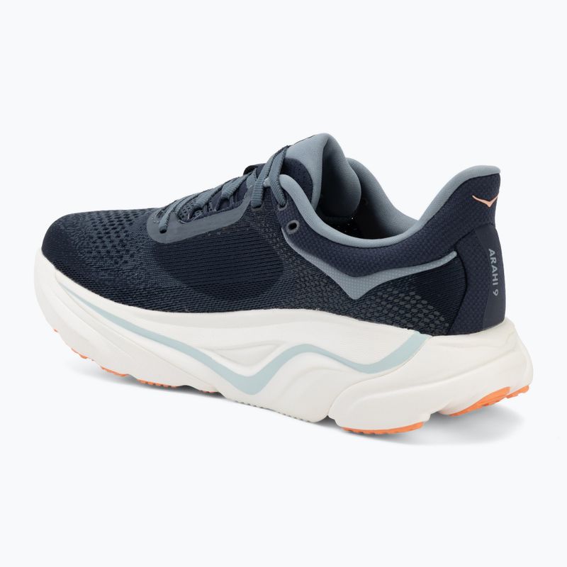 Кросівки для бігу жіночі HOKA Arahi 9 varsity navy/faded navy 3