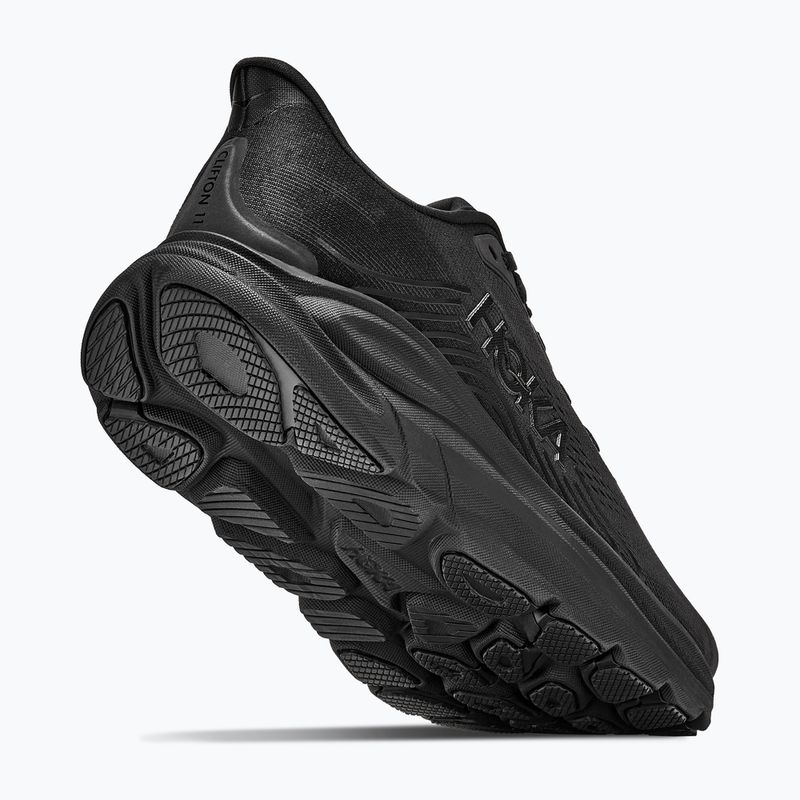Кросівки для бігу чоловічі Hoka Clifton 11 black/black 3