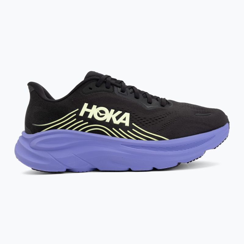 Кросівки для бігу чоловічі Hoka Clifton 11 black/neon yuzu 2