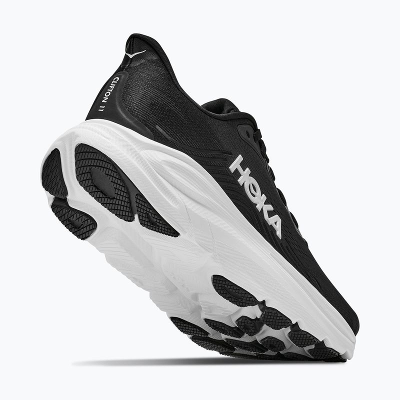Кросівки для бігу чоловічі Hoka Clifton 11 black/white 3