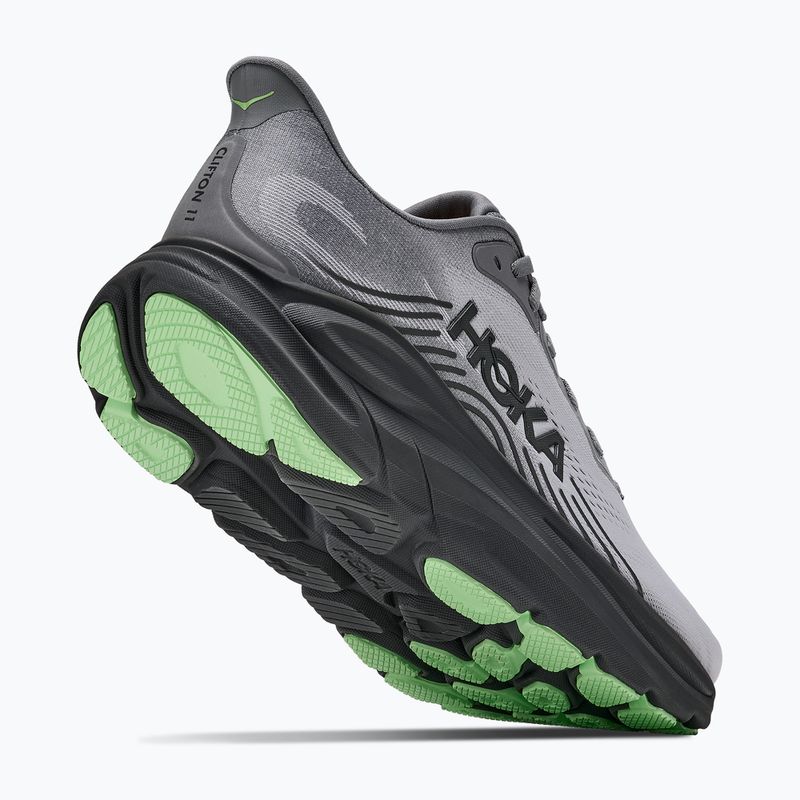 Кросівки для бігу чоловічі Hoka Clifton 11 galactic grey/stardust 3
