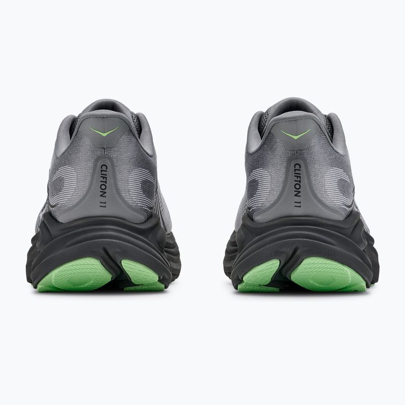 Кросівки для бігу чоловічі Hoka Clifton 11 galactic grey/stardust 4