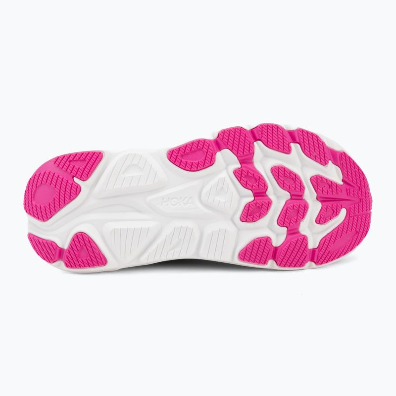 Кросівки для бігу жіночі Hoka Clifton 11 black/neon nebula 4