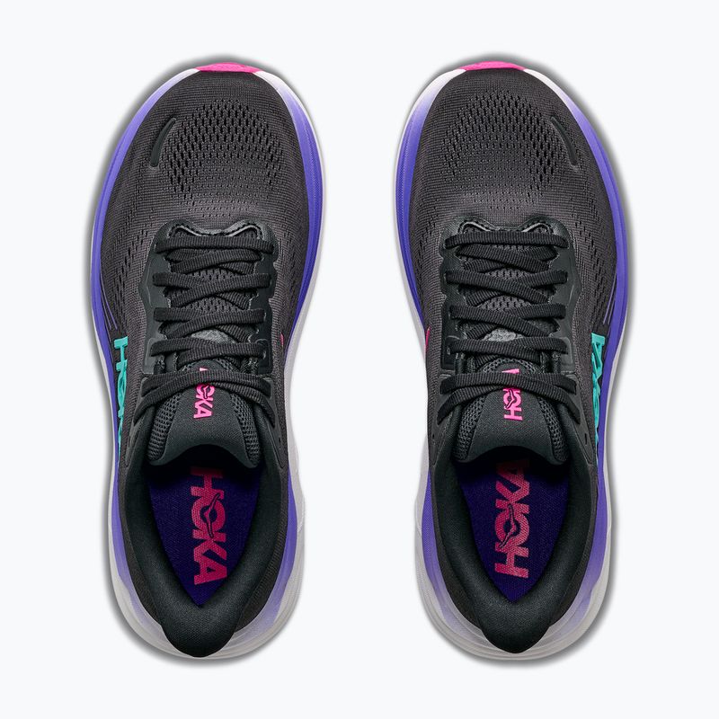 Кросівки для бігу жіночі Hoka Clifton 11 black/neon nebula 5