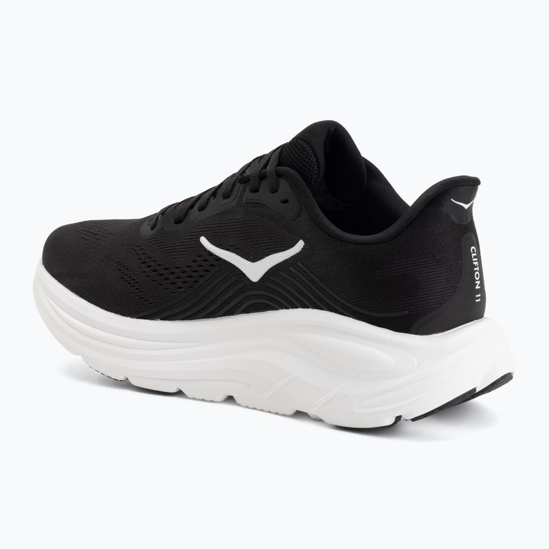Кросівки для бігу жіночі Hoka Clifton 11 black/white 3