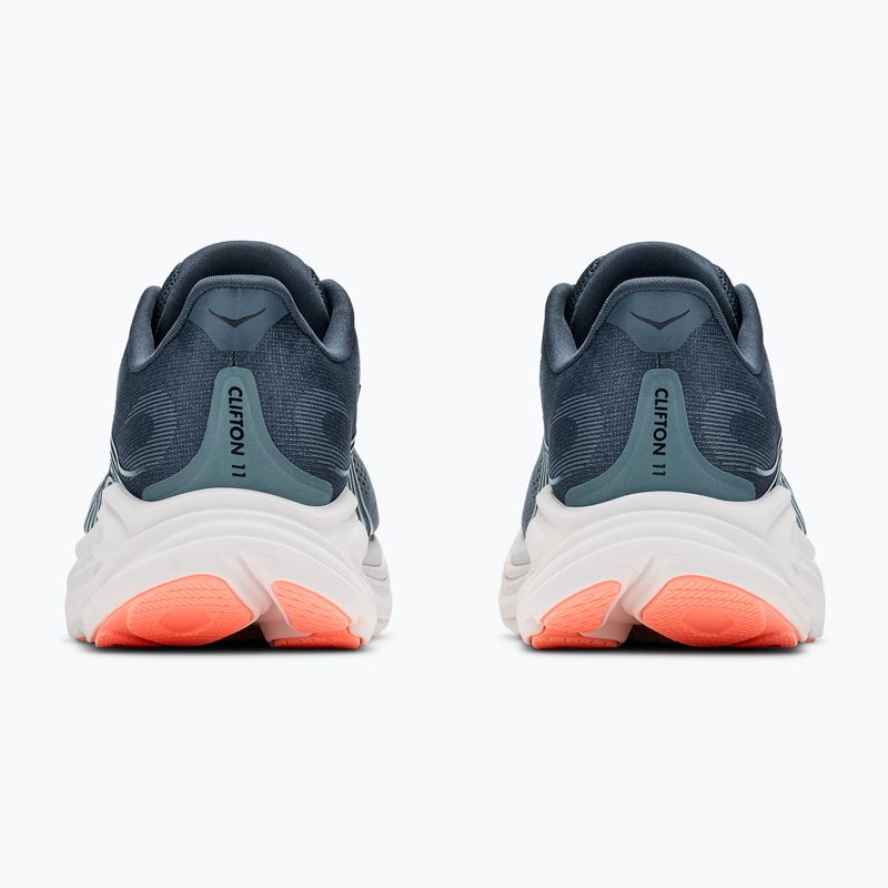 Кросівки для бігу жіночі Hoka Clifton 11 faded navy/glimmering blue 4
