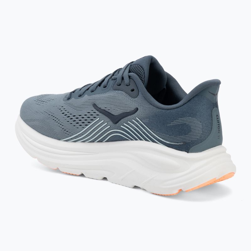 Кросівки для бігу жіночі Hoka Clifton 11 faded navy/glimmering blue 3