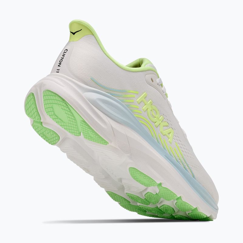 Кросівки для бігу жіночі Hoka Clifton 11 frost/neon yuzu 3