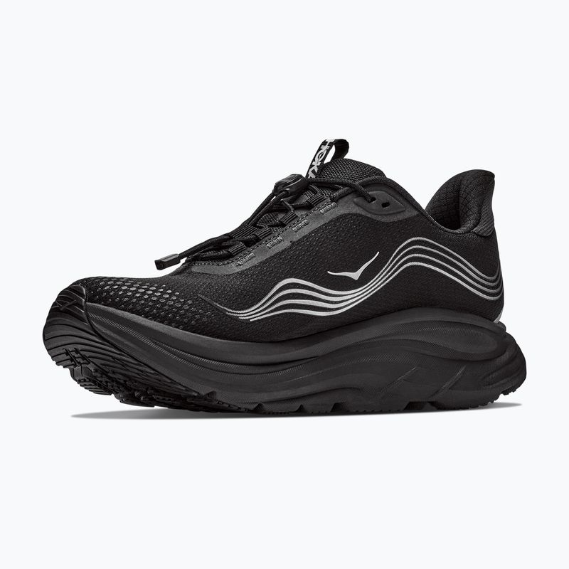 Кросівки для бігу чоловічі HOKA Clifton 11 GTX black/black 2