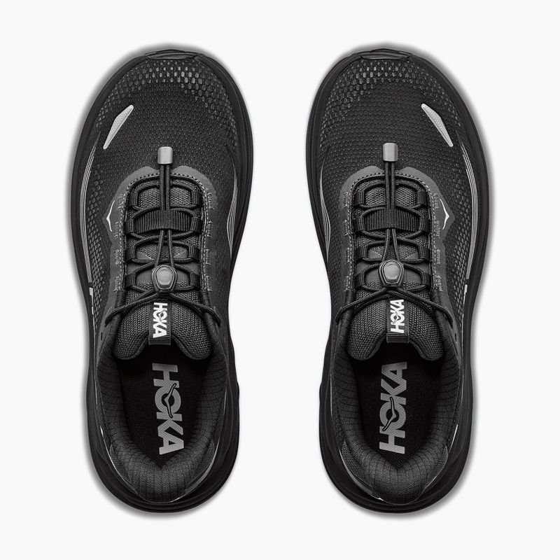Кросівки для бігу чоловічі HOKA Clifton 11 GTX black/black 5