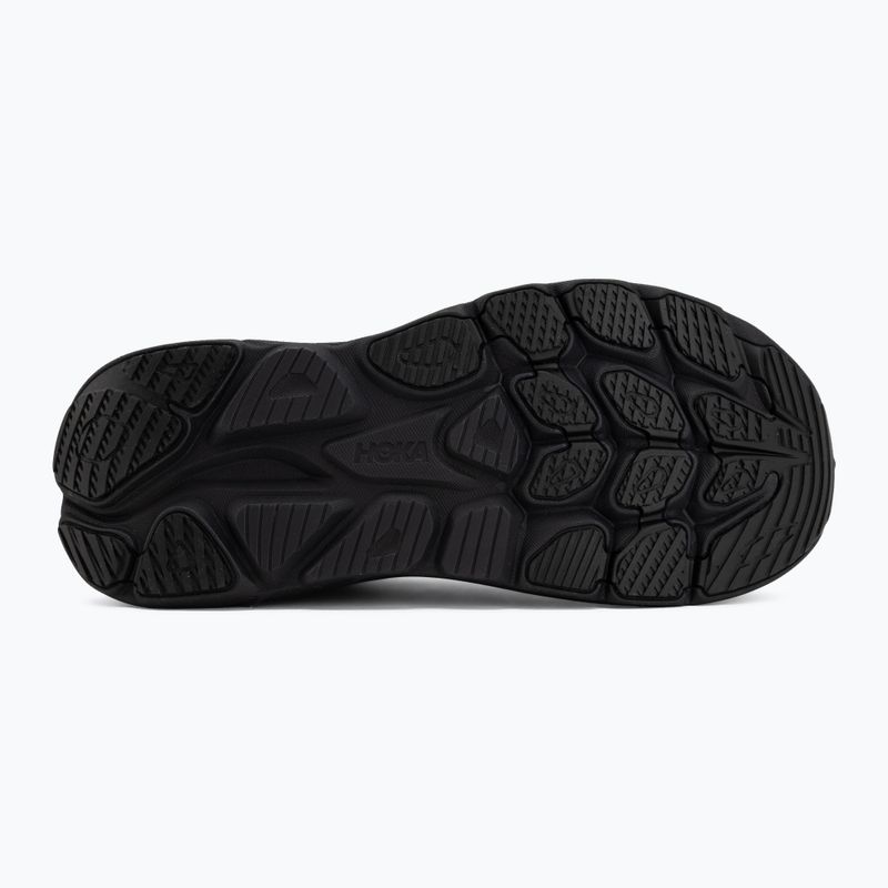 Кросівки для бігу чоловічі HOKA Clifton 11 GTX black/black 4