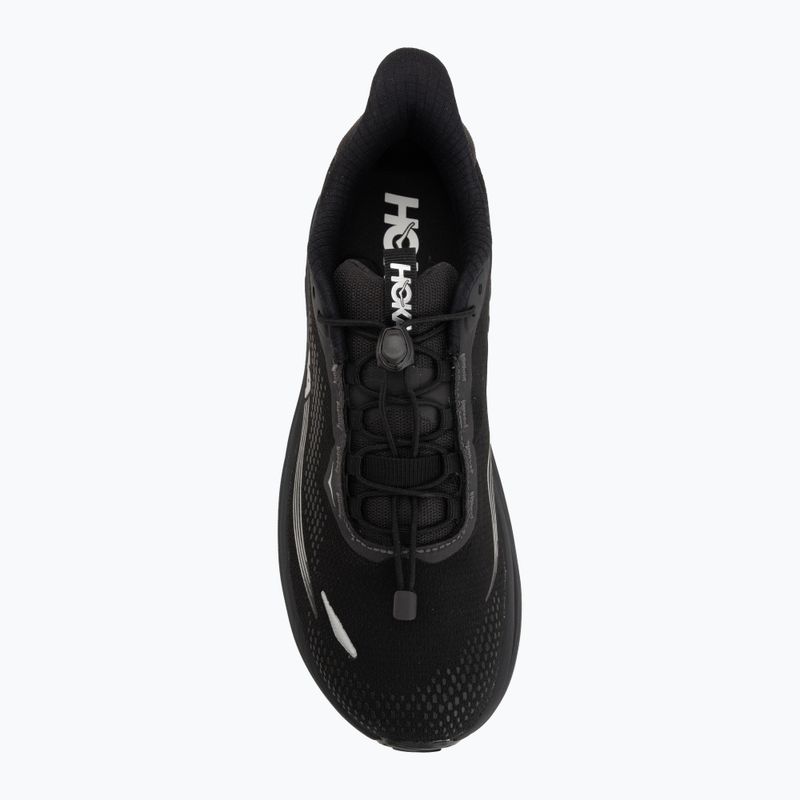 Кросівки для бігу чоловічі HOKA Clifton 11 GTX black/black 5