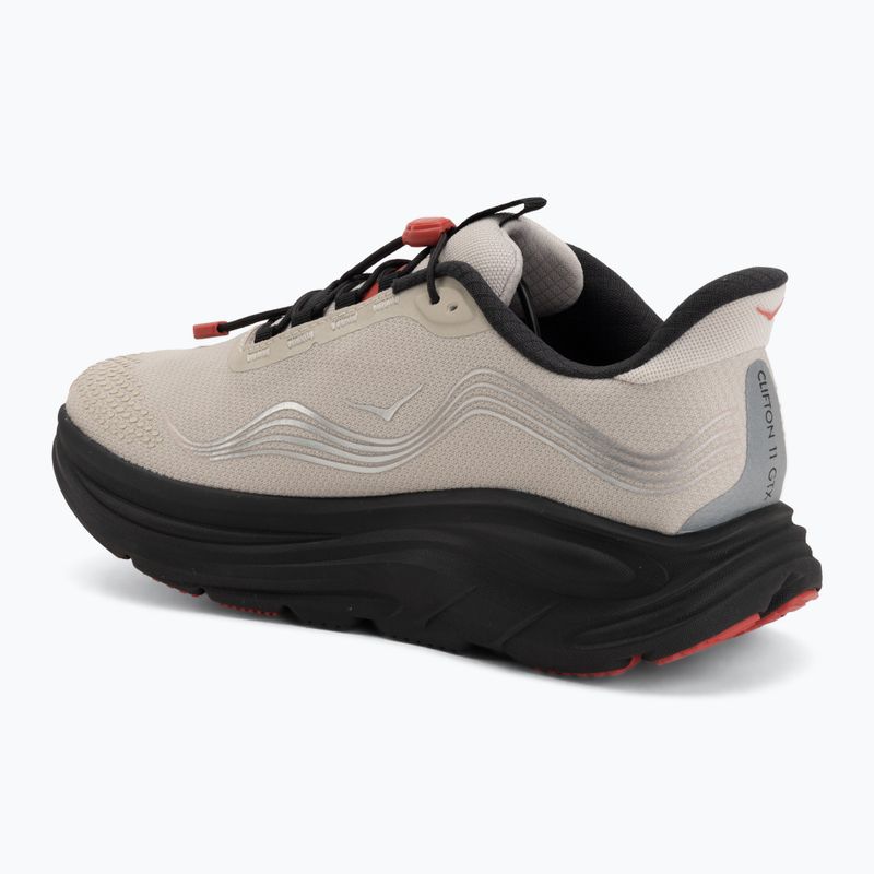 Кросівки для бігу чоловічі HOKA Clifton 11 GTX river rock grey/carbon black 3