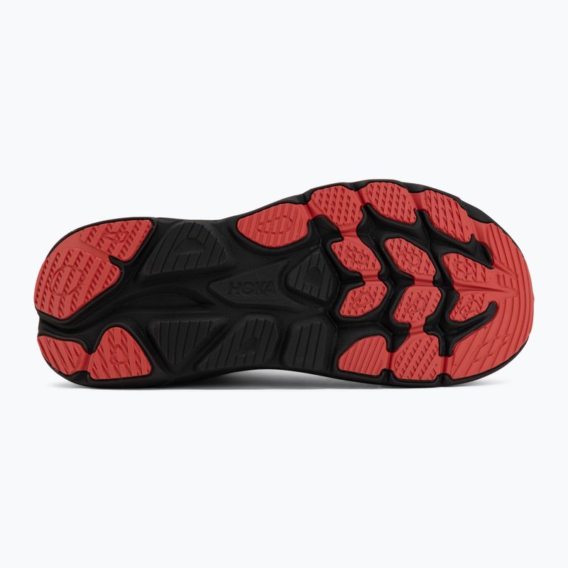 Кросівки для бігу чоловічі HOKA Clifton 11 GTX river rock grey/carbon black 4