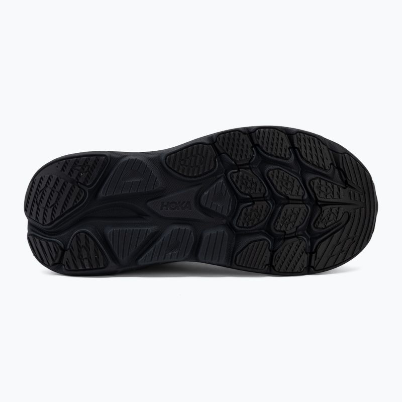 Кросівки для бігу жіночі HOKA Clifton 11 GTX black/black 4