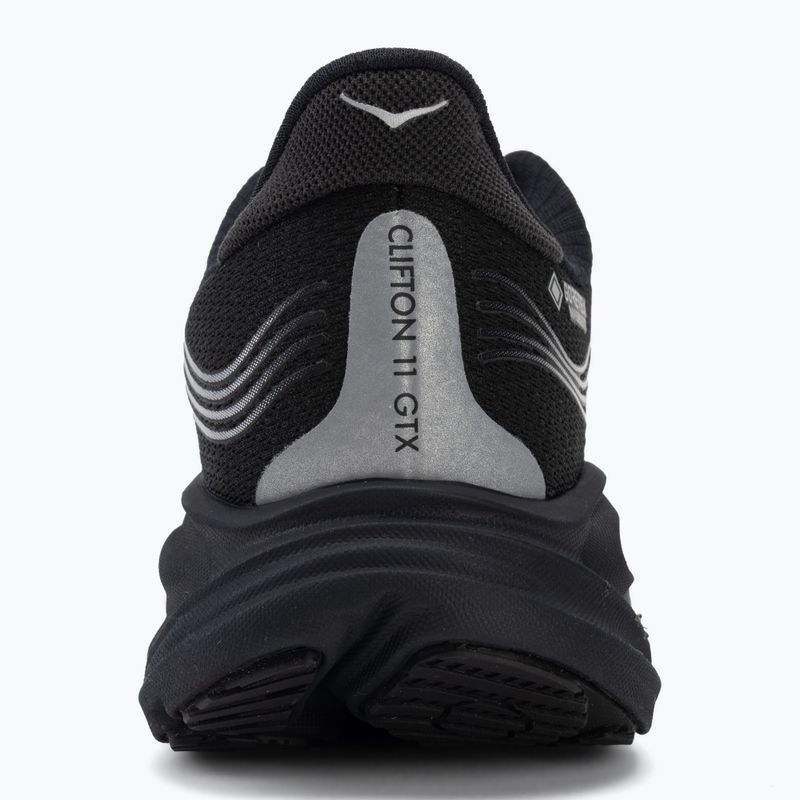 Кросівки для бігу жіночі HOKA Clifton 11 GTX black/black 6