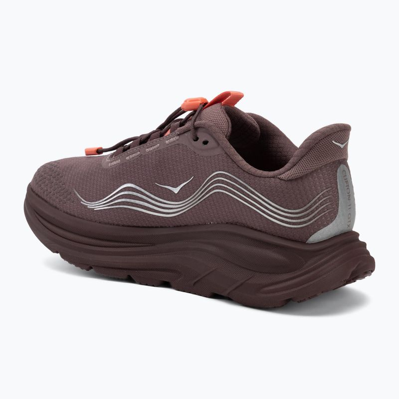 Кросівки для бігу жіночі HOKA Clifton 11 GTX smoky quartz/deep mauve 3