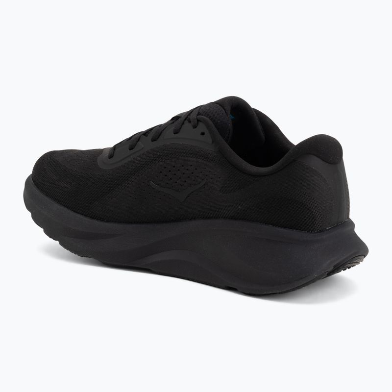 Кросівки для бігу чоловічі HOKA Rincon 5 black/black 3