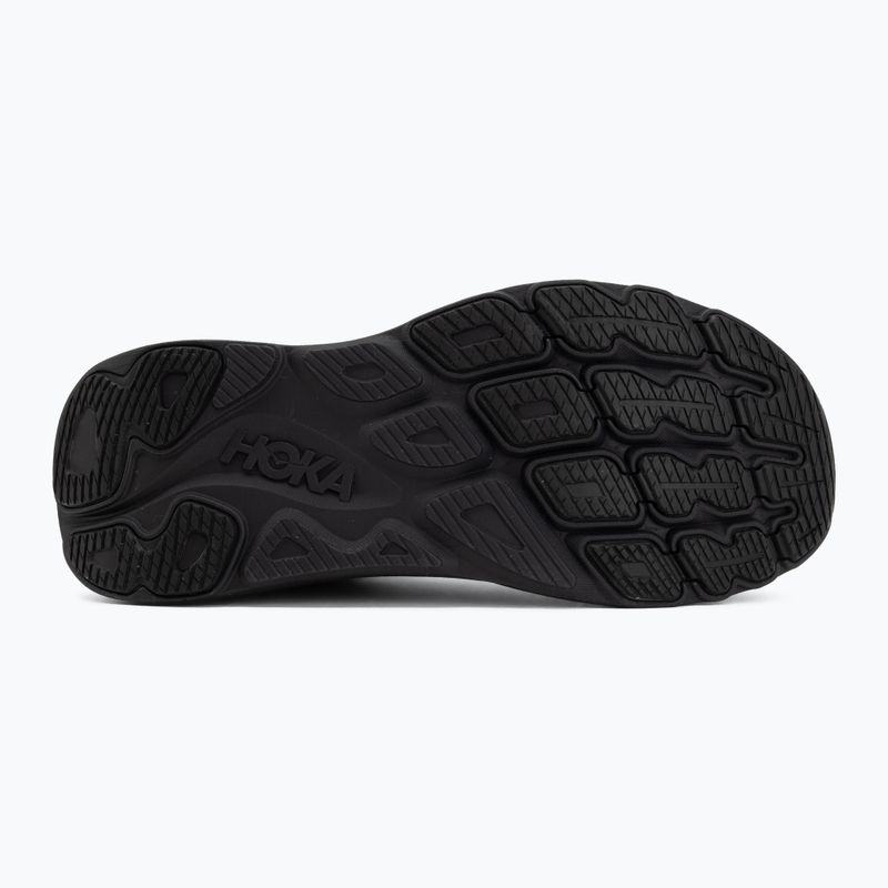 Кросівки для бігу чоловічі HOKA Rincon 5 black/black 4