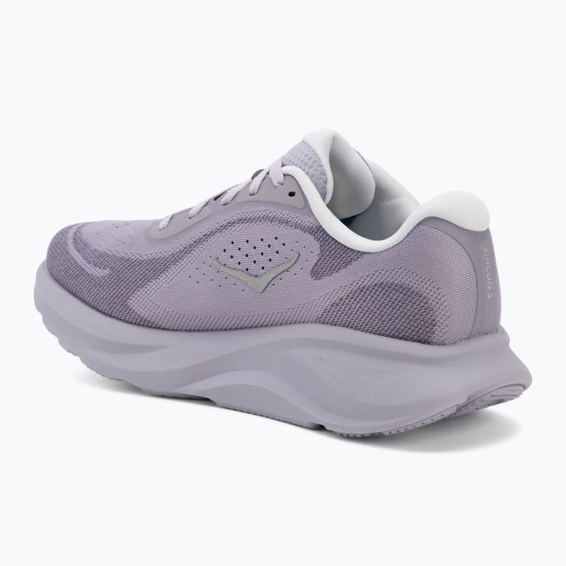 Кросівки для бігу жіночі HOKA Rincon 5 mellow lilac/silver 3