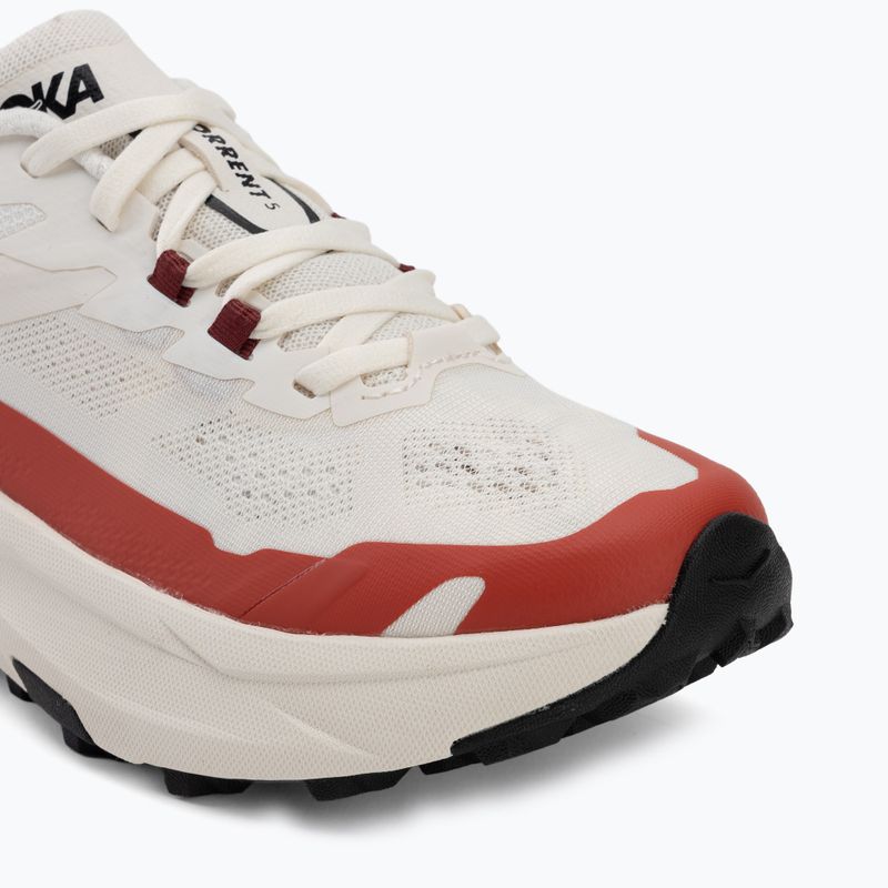 Кросівки для бігу жіночі HOKA Torrent 5 alabaster/burnt red 7
