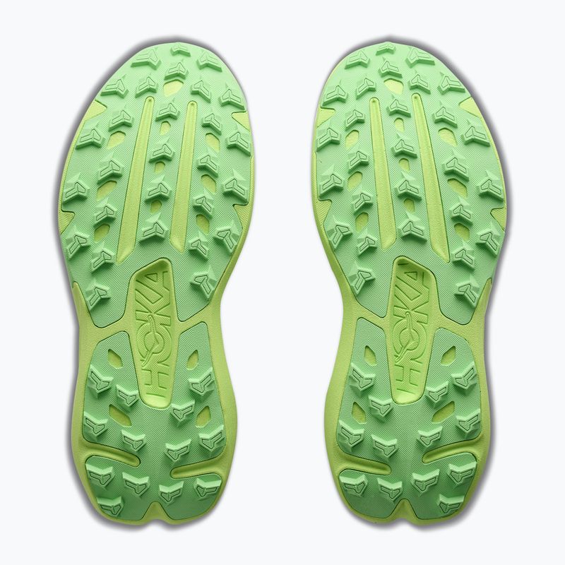 Кросівки для бігу жіночі HOKA Torrent 5 frost/neon yuzu 9