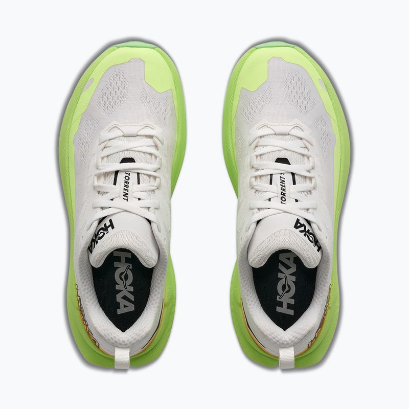 Кросівки для бігу жіночі HOKA Torrent 5 frost/neon yuzu 7
