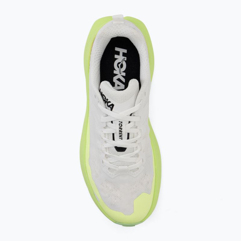 Кросівки для бігу жіночі HOKA Torrent 5 frost/neon yuzu 5