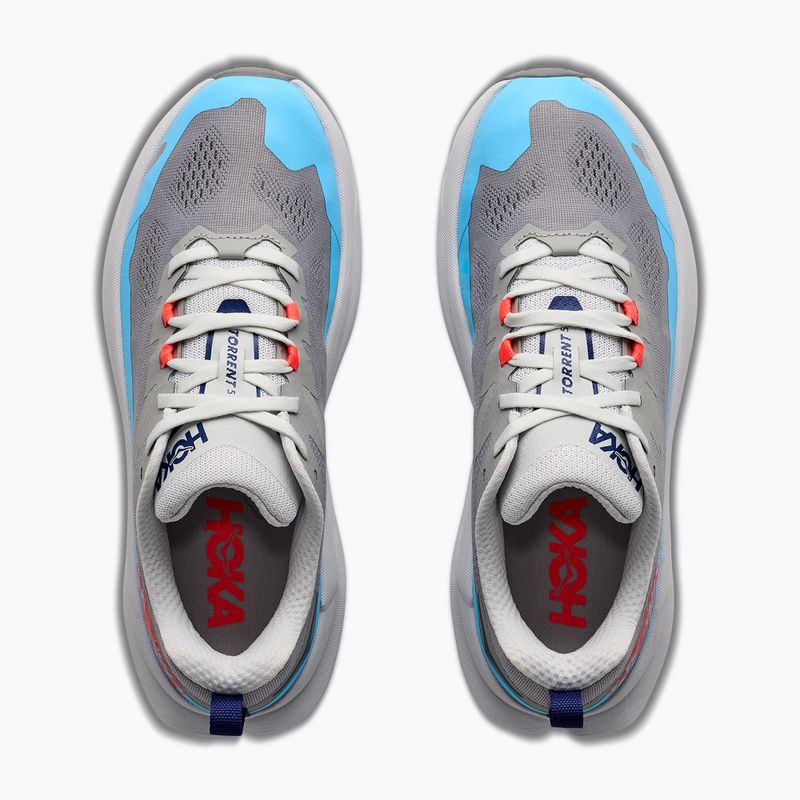 Кросівки для бігу жіночі HOKA Torrent 5 stellar grey/cosmic grey 8