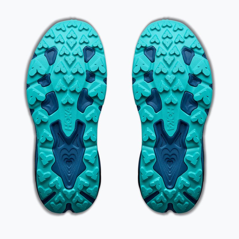 Кросівки для бігу дитячі HOKA Speedgoat 7 black/night glow blue 7