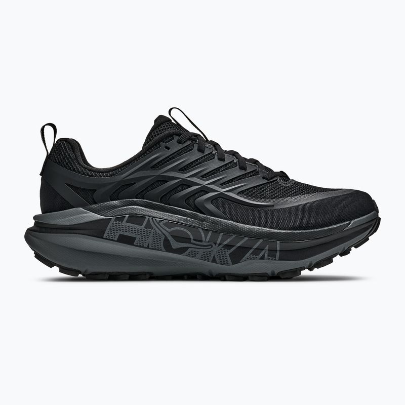 Кросівки для бігу чоловічі HOKA Stinson 8 black/outer orbit 2