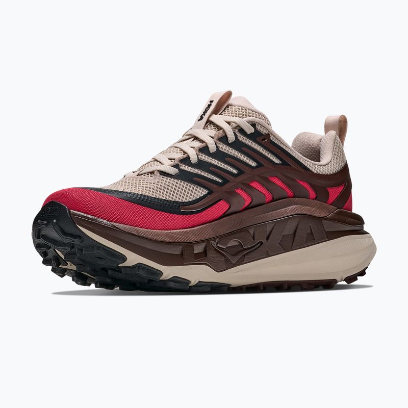 Кросівки для бігу чоловічі HOKA Stinson 8 river rock grey/spiced chocolate 4