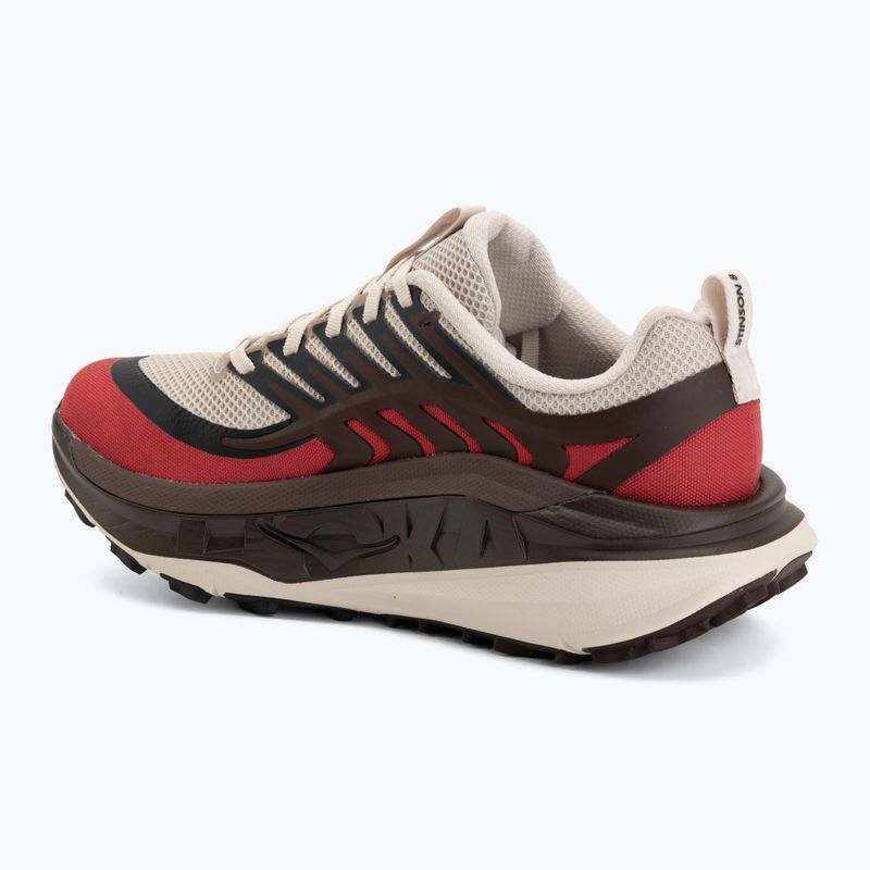 Кросівки для бігу чоловічі HOKA Stinson 8 river rock grey/spiced chocolate 3