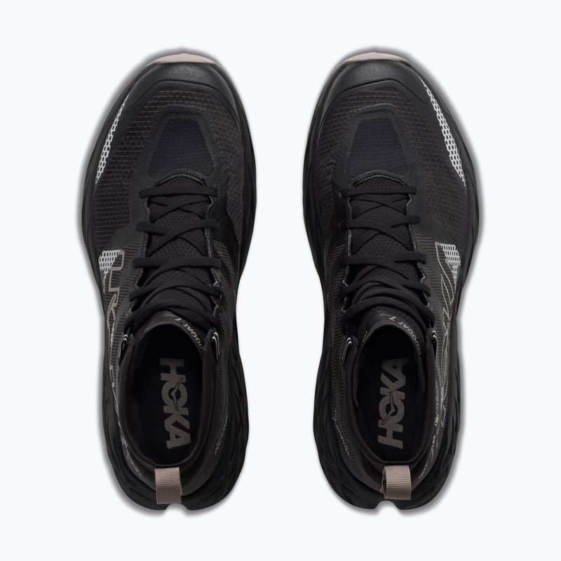 Кросівки для бігу чоловічі HOKA Speedgoat 7 Hike GTX black/ebble grey 8