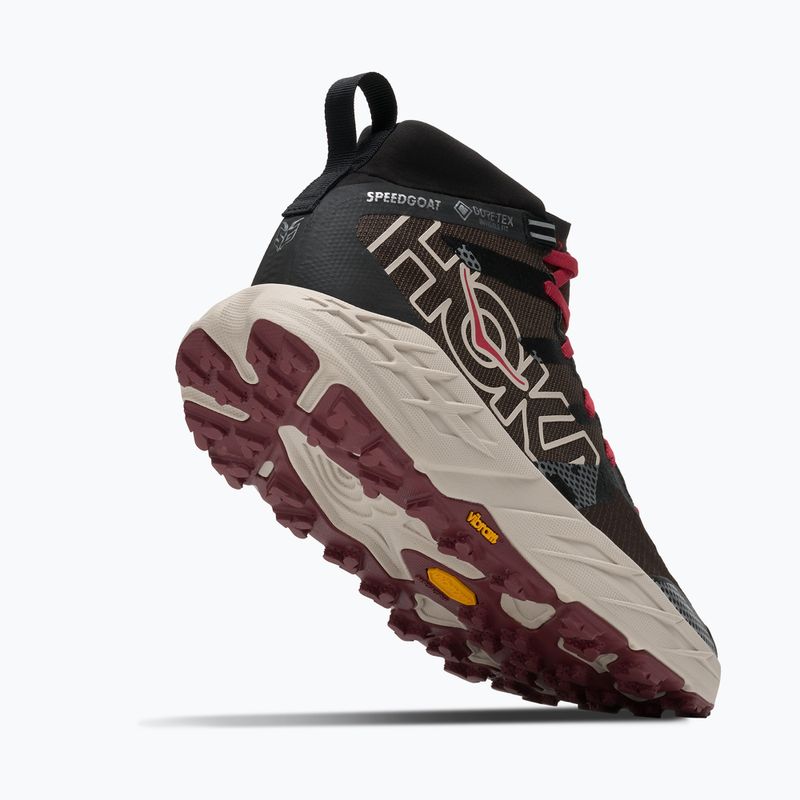 Кросівки для бігу чоловічі HOKA Speedgoat 7 Hike GTX spiced chocolate/river rock grey 5