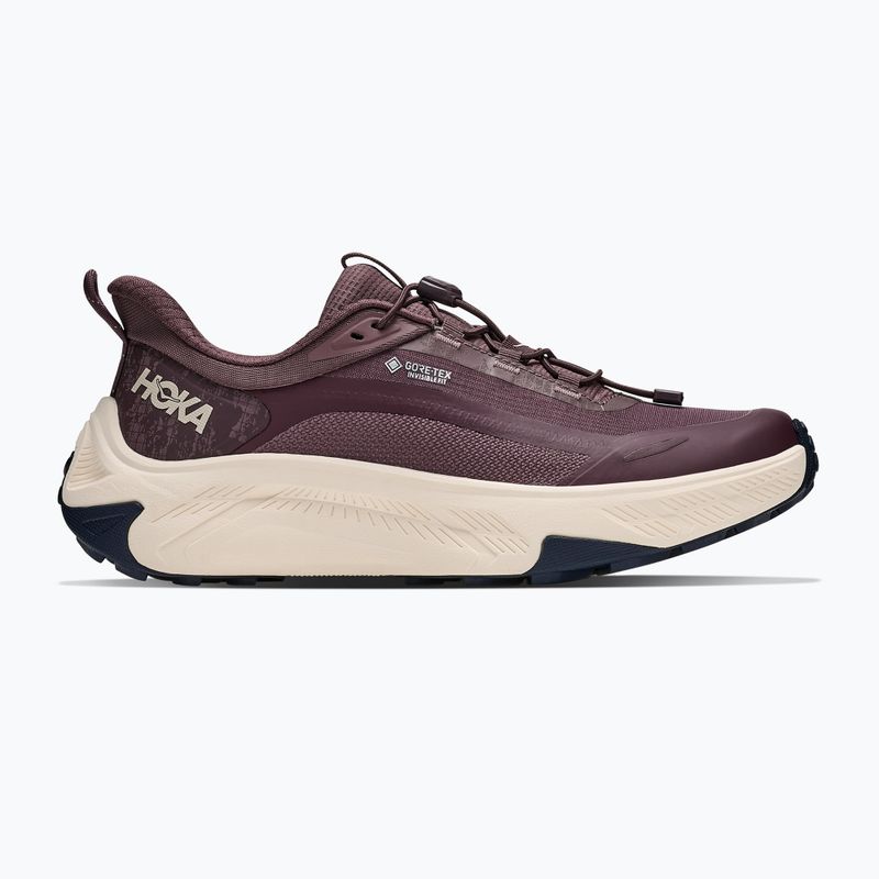 Взуття туристичне жіноче HOKA Transport 2 GTX smoky quartz/deep mauve 2