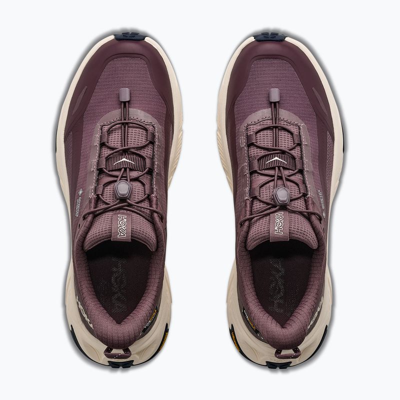 Взуття туристичне жіноче HOKA Transport 2 GTX smoky quartz/deep mauve 8