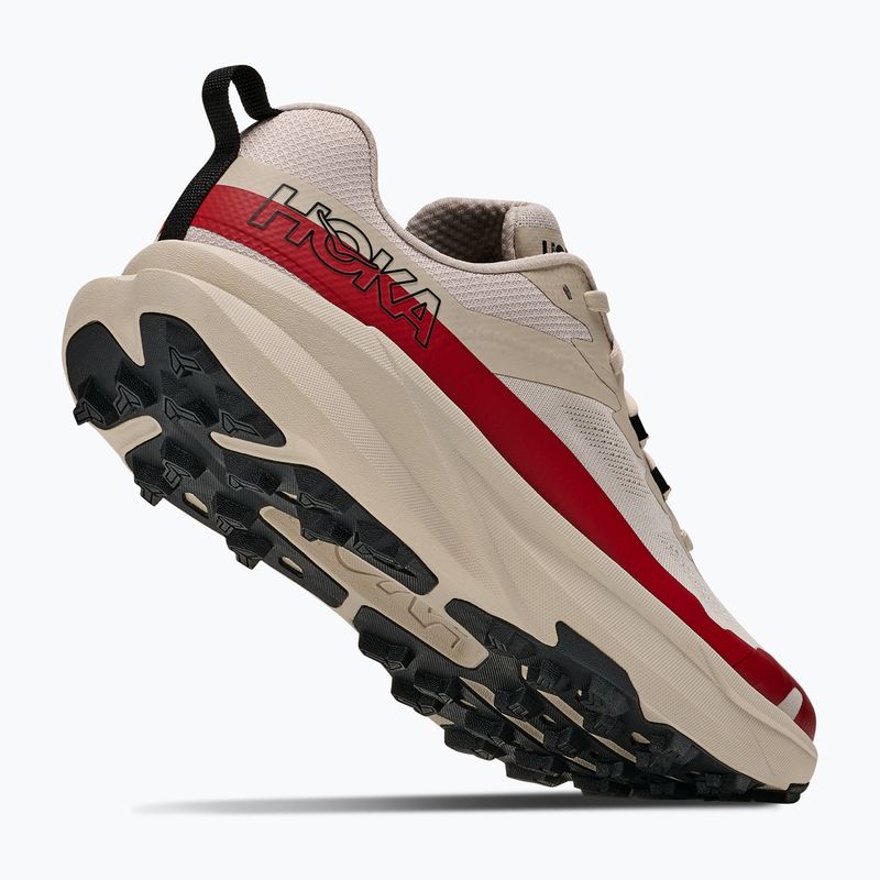 Кросівки для бігу чоловічі HOKA Torrent 5 river rock grey/red agate 5