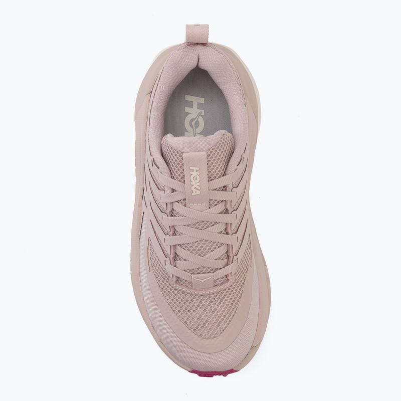 Кросівки для бігу жіночі HOKA Stinson 8 pink opal/alabaster 5