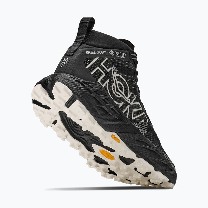 Кросівки для бігу жіночі HOKA Speedgoat 7 Hike GTX black/alabaster 5
