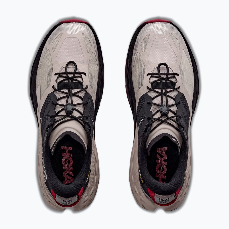 Кросівки для бігу чоловічі HOKA Speedgoat 7 GTX black/river rock grey 8